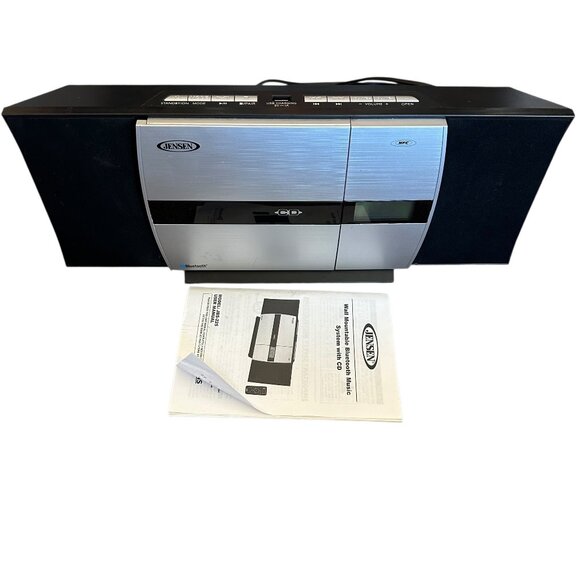 Jensen JBS-225 Wall Mountable Bluetooth Music System w CD Player Tested WORKS! - Picture 1 of 12